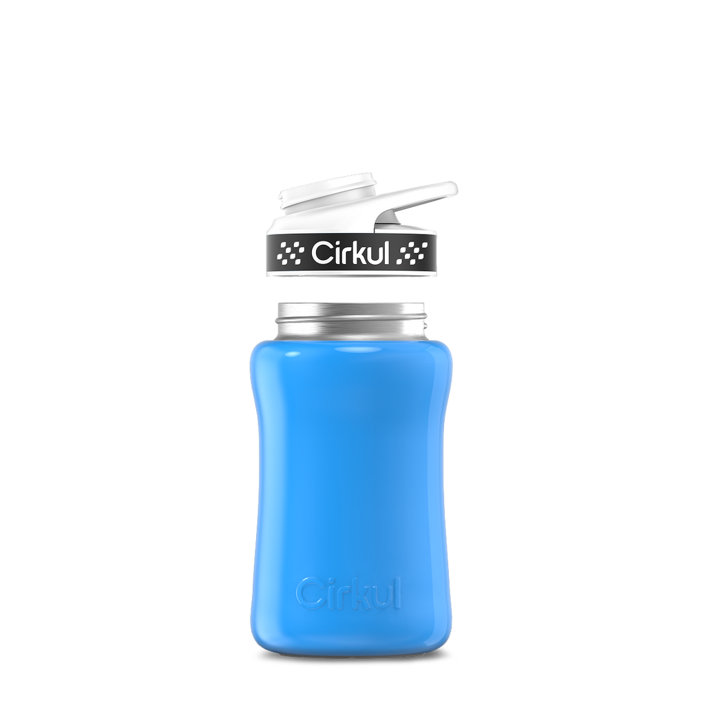 12oz. Stainless Steel Bottle & Comfort Grip Lid