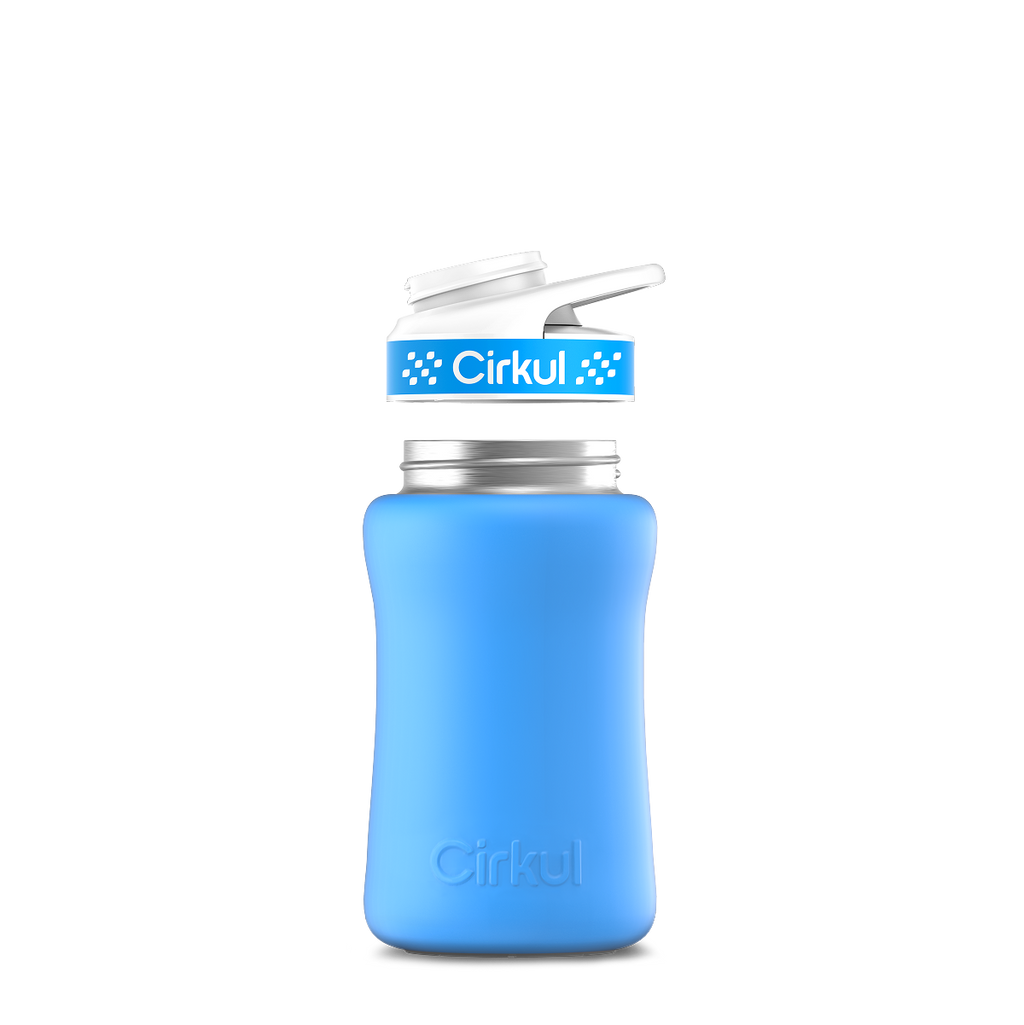 12oz. Stainless Steel Bottle & Comfort Grip Lid