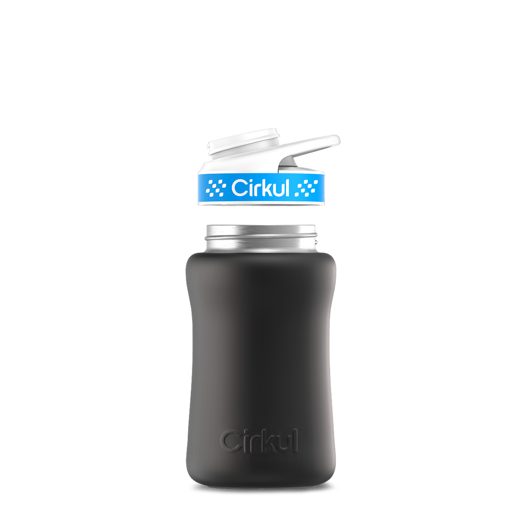 12oz. Stainless Steel Bottle & Comfort Grip Lid