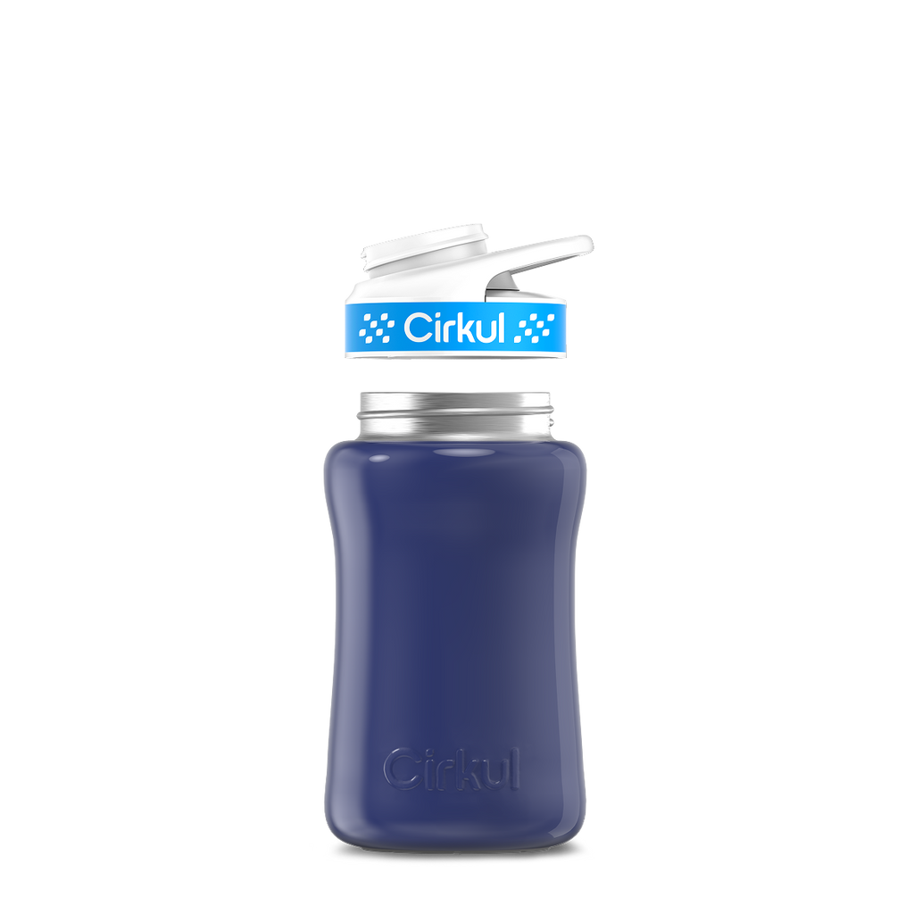 12oz. Stainless Steel Bottle & Comfort Grip Lid