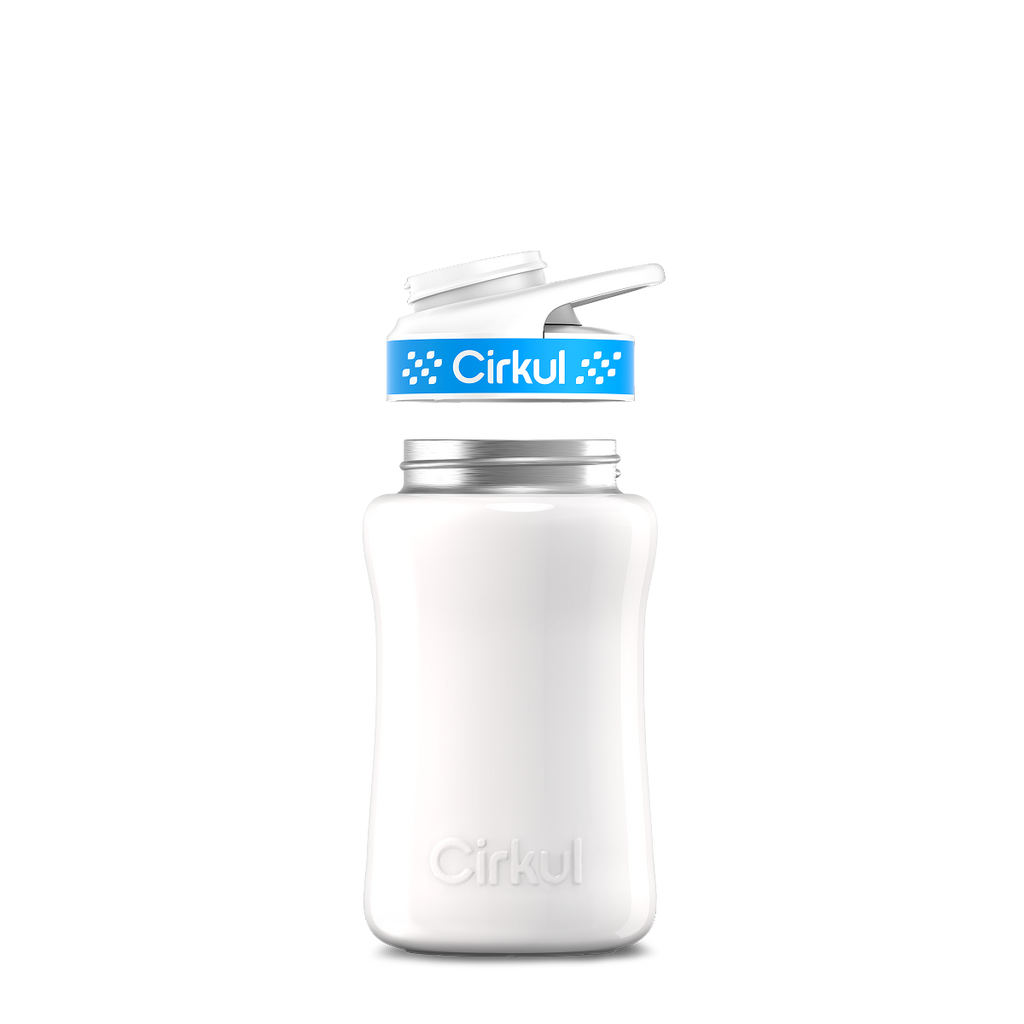 12oz. Stainless Steel Bottle & Comfort Grip Lid