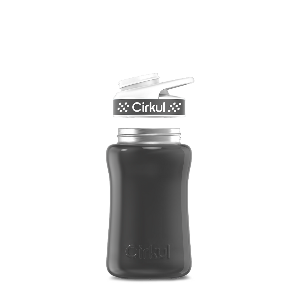 12oz. Stainless Steel Bottle & Comfort Grip Lid