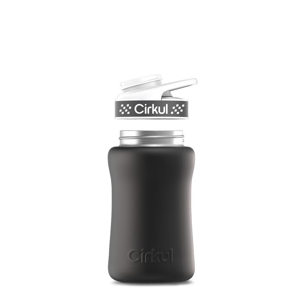 12oz. Stainless Steel Bottle & Comfort Grip Lid