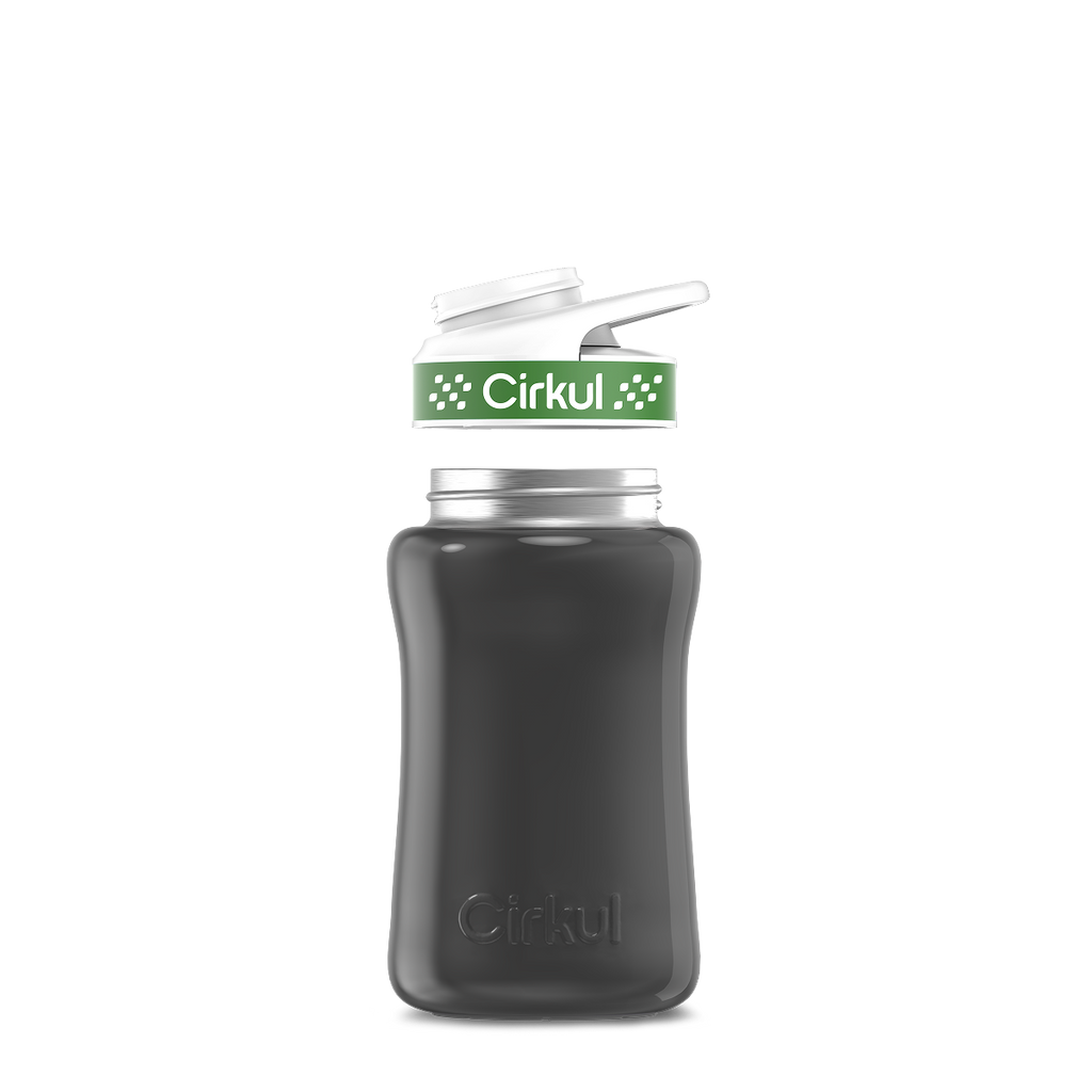 12oz. Stainless Steel Bottle & Comfort Grip Lid