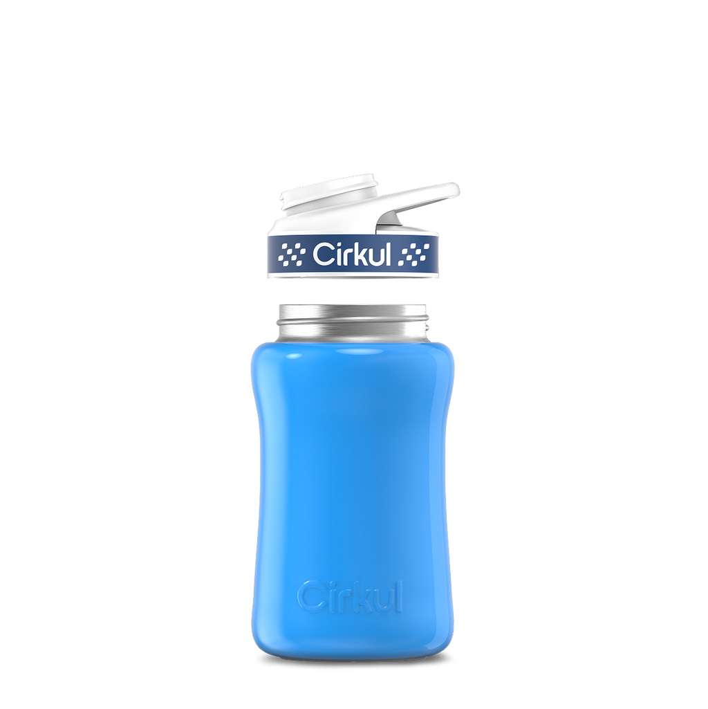 12oz. Stainless Steel Bottle & Comfort Grip Lid