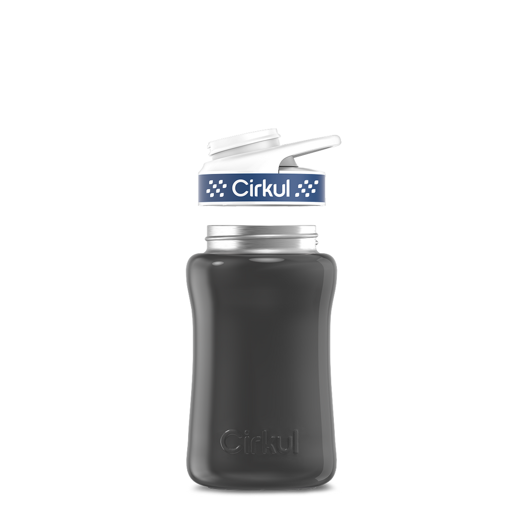 12oz. Stainless Steel Bottle & Comfort Grip Lid