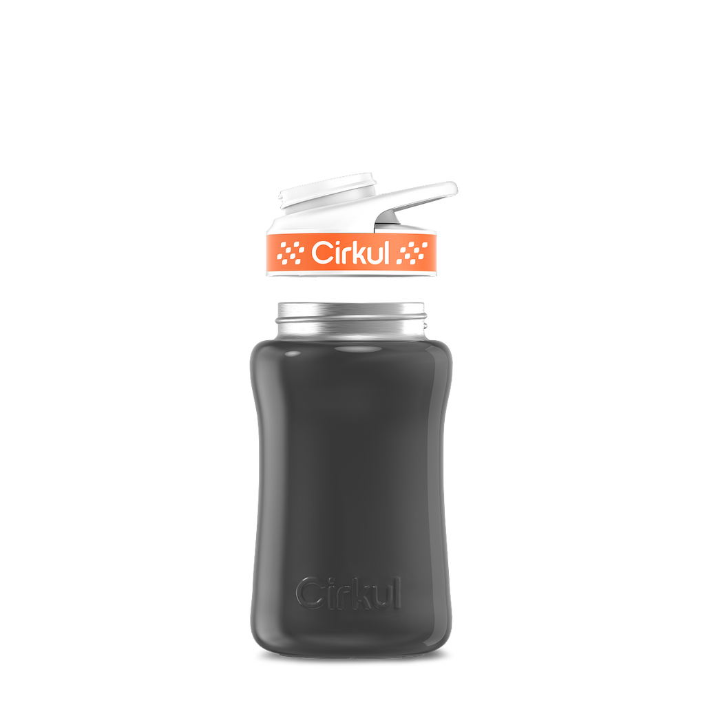 12oz. Stainless Steel Bottle & Comfort Grip Lid