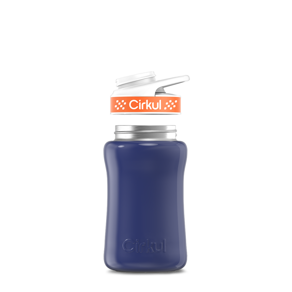 12oz. Stainless Steel Bottle & Comfort Grip Lid