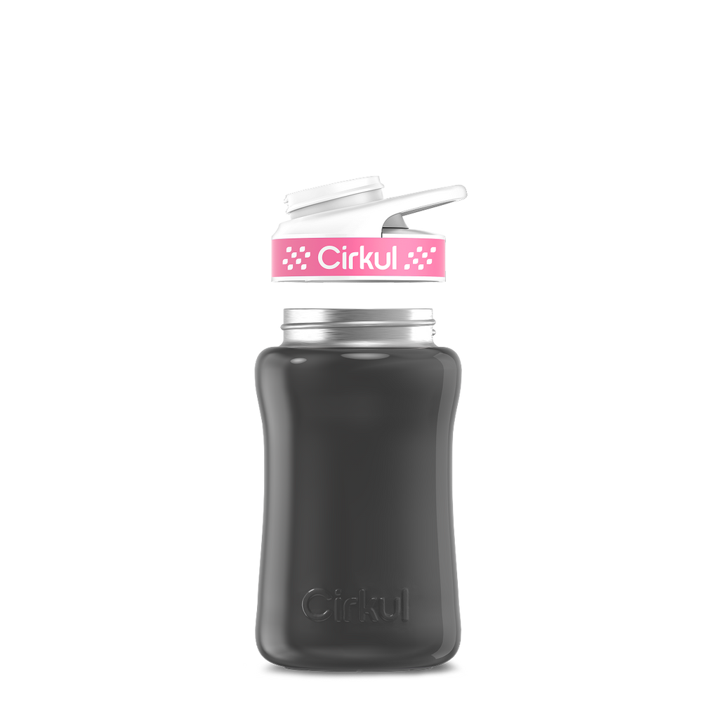 12oz. Stainless Steel Bottle & Comfort Grip Lid
