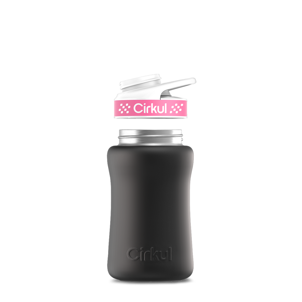 12oz. Stainless Steel Bottle & Comfort Grip Lid