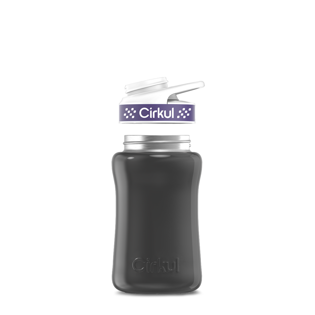 12oz. Stainless Steel Bottle & Comfort Grip Lid