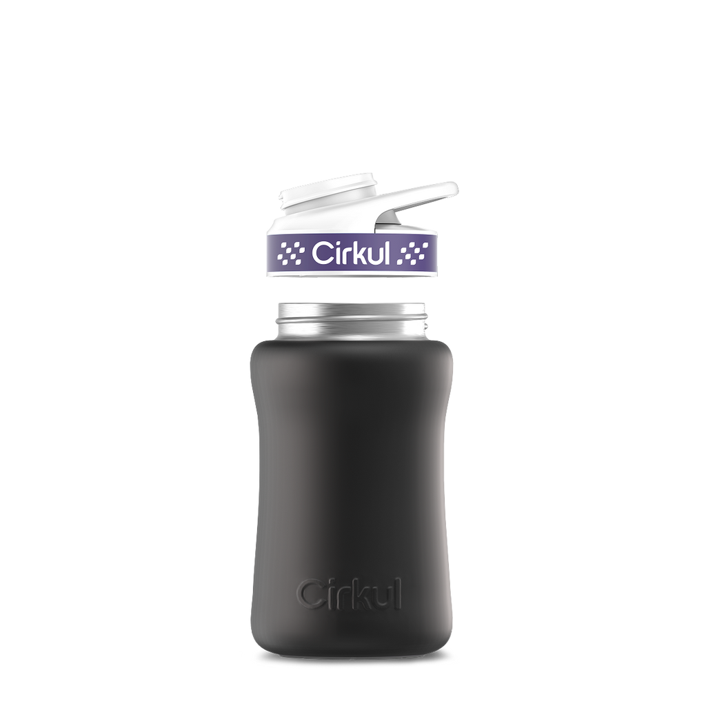 12oz. Stainless Steel Bottle & Comfort Grip Lid